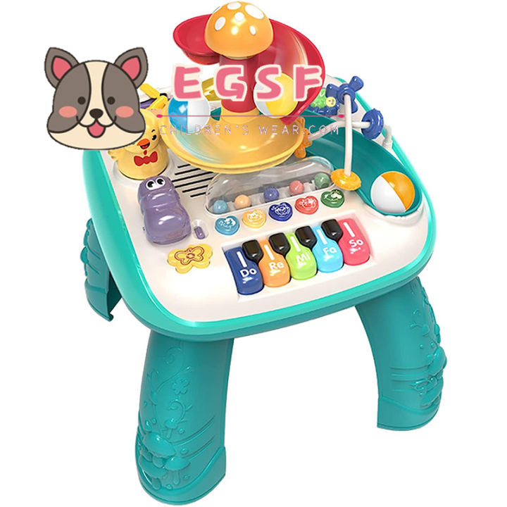 Baby Toys 6 to 12-18 Months Musical Activity Table Toy for 1 Year Old Boys  Girls