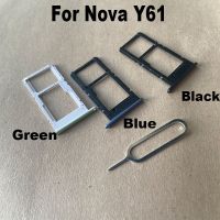 Original New Sim Card Tray For Suitable For Huawei Nova Y61 Slot Holder Socket Adapter Connector Repair Parts Replacement