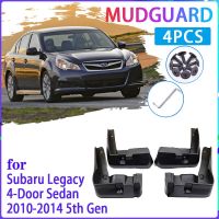 JHTJHNDTGFJHND 4 PCS รถ Mud Flaps สำหรับ Subaru Legacy Sedan 2010 2011 2012 2013 2014 Mudguard Splash Guards Fender Mudflaps อุปกรณ์เสริมอัตโนมัติ