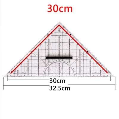 30ซม. Disegno Triangzio Disegno Multifunzione Disegno พรรคเพื่อสุขภาพ Goniometro Misura Ghtleria