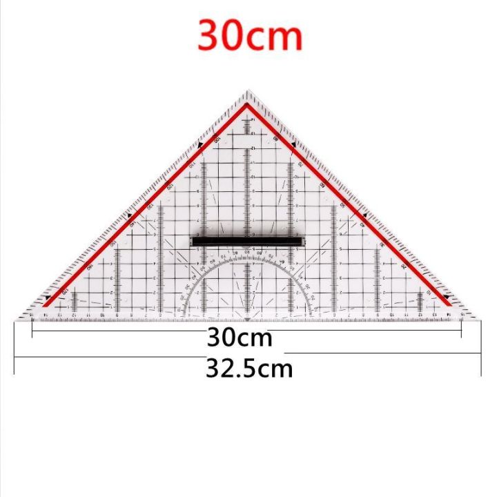 30ซม-disegno-triangzio-disegno-multifunzione-disegno-พรรคเพื่อสุขภาพ-goniometro-misura-ghtleria