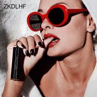 HOT★Retro Round Style Sunglasses Woman Brand Designer Sun Glasses Male Female Fashion Oval Red White Black Eyewear Vintage Goggle UV