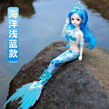Kawaii Fashion Body For Dolls Plastic Mermaid Toys For Girls Kids Miniature  Items Accessories For Barbie DIY Children Game Gifts
