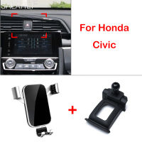 Car Phone Holder For Honda Civic 10th Gen 2016 2017 2018 2019 Car Air Vent Mobile Phone Mount Stand For Honda Civic 2018 2019