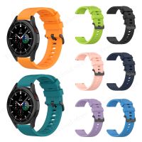 （Bar watchband）สายนาฬิกาสำหรับ SamsungWatch 4LTE 40 42 44 46มม. สายซิลิโคน ForWatch4R860 R870 R880 R890สร้อยข้อมือ