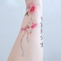 50pcs Long Lasting Small Fresh Temporary Tattoo Stickers