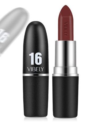 หลอดสีดำ Frosted Bullet Matte Waterproof Non-Stick ลิปสติก Cup Lipstick HZ-139