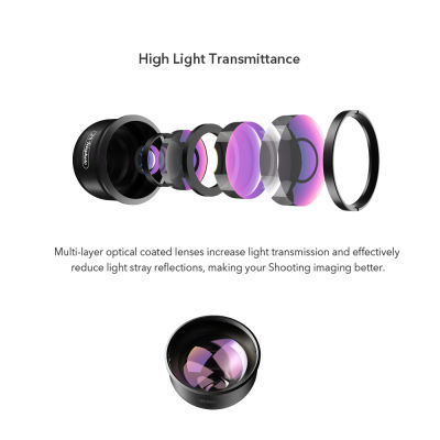 APEXEL 2x กล้องทรรศน์ภาพเลนส์มืออาชีพศัพท์มือถือกล้อง ephoto เลนส์ซูมสำหรับ ซัมซุง Android มาร์ทโฟน