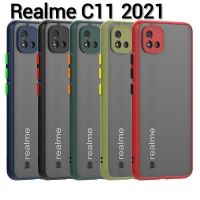 [คุณภาพดี] เคสมือถือ REALME C11 2021/REALME C21Y/REALME C21/REALME C20 เคสขอบนิ่มหลังแข็งขุ่นคลุมกล้อง เคสกันกระแทก ส่งจากไทย