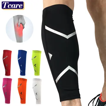 SPOSAFE 1Pair Calf Compression Sleeves For Men & Women - Leg Compression  Sleeve - Footless Compression Socks for Shin Splint &Varicose Vein Calf  brace for basketball,volleyball,running,cycling