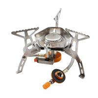 tr1 Shop Outdoor Gas Burner Windproof Camping Stove Portable Folding Ultralight Split Lighter Tourist Equipment for Hiking