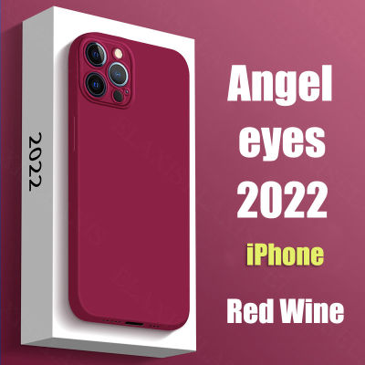 เคสนิ่มสำหรับ iPhone,เคสมือถือ iPhone รุ่น14 13 12 11 Xs Pro Max Mini X XR 7 Plus 8 6 6S Plus เคสดีไซน์ Angel Eyes กันกระแทกปกป้องเต็มรูปแบบ