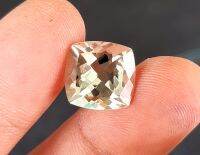 พลอย กรีน อเมทิส 6.04 ct. ขนาด 11.5x12.0x7.5 mm. พลอยดิบธรรมชาติ ความสะอาดVS  AFRICA