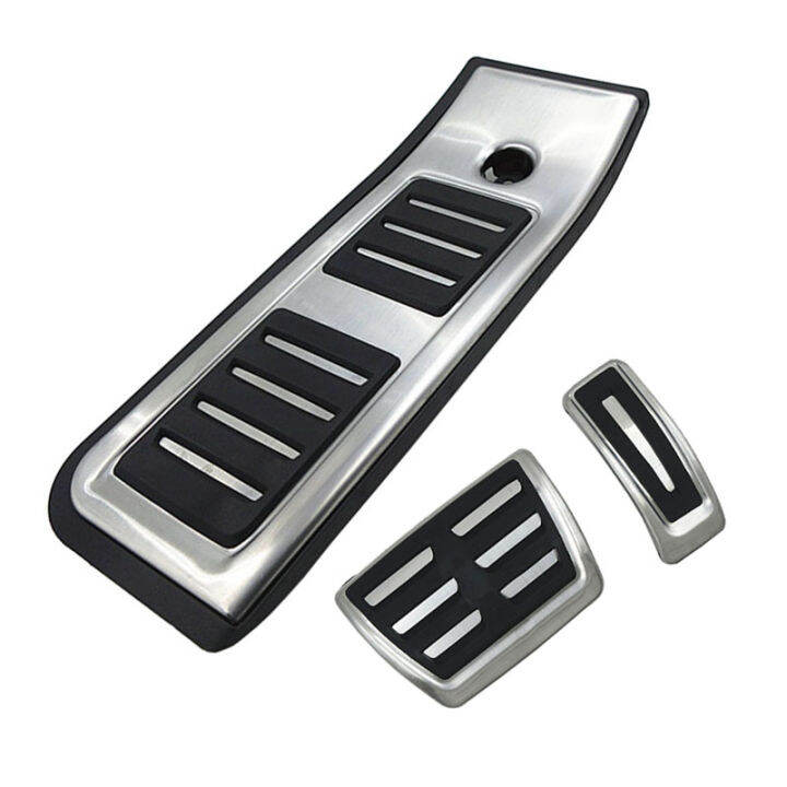 2021for-audi-a6-c8-2019-2020-stainless-steel-at-sedan-auto-stainless-steel-fuel-brake-footrest-pedal-car-pedals-pad-3pcs