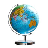 2022 Modern Creative Plastic Globe Iron Art Retro Rotating Earth Geography World Globe Map Model with Base Educational Decor