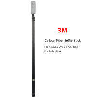 3M คาร์บอนไฟเบอร์ยาวพิเศษที่มองไม่เห็น Selfie Stick สำหรับ Insta360หนึ่ง X2หนึ่ง Rone Xgopro Max.