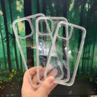 SSGIIWER เคสมือถือ {{{{{{{{ ----- ต้นฉบับ Tech21 Evo Clear Super Anti-Drop เคสโทรศัพท์โปร่งใสเคสสำหรับ Apple Iphone 14 13 12 Pro Max 12 Mini 11 Xs Max XR