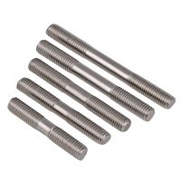 【Top-rated】 1-10Pcs M6 M8เมตริกมาตรฐาน304สแตนเลสสตีลสลักเกลียวสกรูฟันสตั๊ดคู่ Srod Bolt