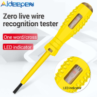 【HOT SALE】Aideepen B04 Zero Fire Wire Recognition Slotted/phillips ไขควงปากกาทดสอบ Neon Bulb Magnetic ปากกาเคล็ดลับ Non-Contact ฉนวนช่างไฟฟ้าปากกาทดสอบ