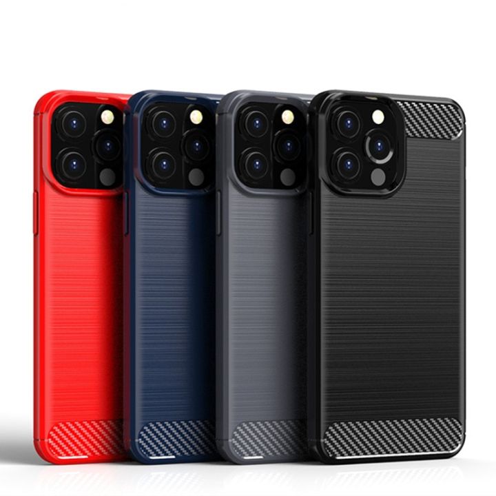 สินค้าใหม่ในสต็อก-สำหรับปก-iphone-14-pro-max-กรณีสำหรับ-iphone-14บวกปก-capas-คาร์บอนไฟเบอร์กรณีสำหรับ-iphone-7-8พลัส11-12-13-14-pro-max-f-undas