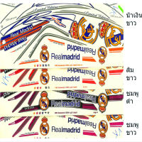 สติกเกอร์ fino ปี 2014 รุ่น 27 realmadrid เคลือบเงาแท้ทั่งแผ่น