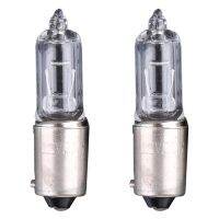 【 SALE】2x BAY9S H21W หลอดไฟฮาโลเจนสำรองไฟแสดงสถานะหมอกไฟติดรถยนต์12V 1.9A 250LM