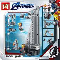 ProudNada Toys ของเล่นเด็ก ตัวต่อเลโก้ เลโก้ ฮีโร่ ซุปเปอร์ฮีโร่ M HEROES ASSEMBLE 277+PCS MG229