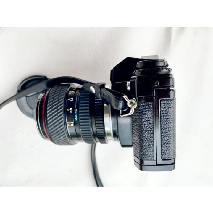 กล้องฟิล์ม-olympus-om10-บอดี้ดำ-พร้อมเลนส์