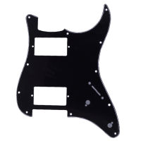 2 ชั้น Jazz JB Bass Guitar Pickguard Scratch แผ่น 11 รูสกรูยึดสีดำอุปกรณ์กีตาร์ - wangjun1