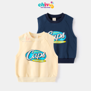 Áo gile cho bé trai bé gái CHIVU sKID áo khoác gile cho bé 1 2 3 4 5 tuổi