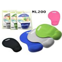 Melon แผ่นรองเม้าส์พร้อมเจลรองข้อมือ Mouse Pad With Gel Wrist Support รุ่น ML-200