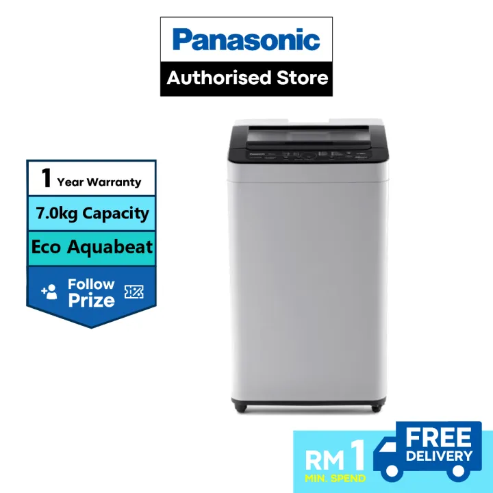 PANASONIC NAF70S7 TOP LOAD WASHING MACHINE 7KG NAF70S7HRT Lazada