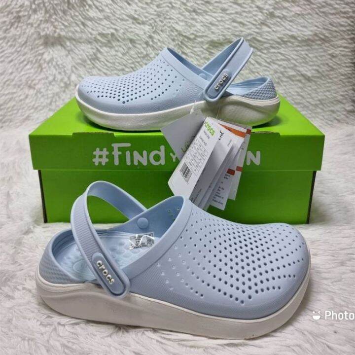 crocs-literide-clog-ราคาถูก-สีขายดีมาใหม่-m4-m7