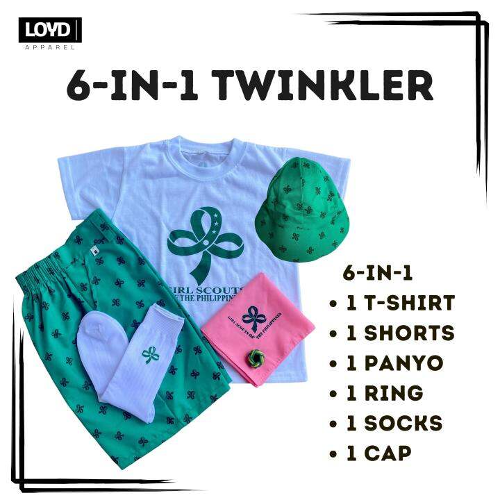 Twinkler Girl Scout Type B Complete Set Of Uniform | BZBoutique | Lazada PH