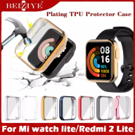 Vỏ bảo vệ mềm TPU cho Xiaomi Mi Watch Lite Vỏ bảo vệ toàn màn hình Vỏ ốp lưng Mạ cho Redmi watch 2 Lite thumbnail