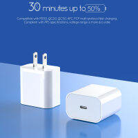 d-power หัวชาร์จ iphone 20วัตต์ รุ่น QA10 ชาร์จเร็วขึ้น 50% ภายใน 30 นาที  Lightning Port รองรับ iphone ทุกรุ่น รับประกันสินค้า 1ปี