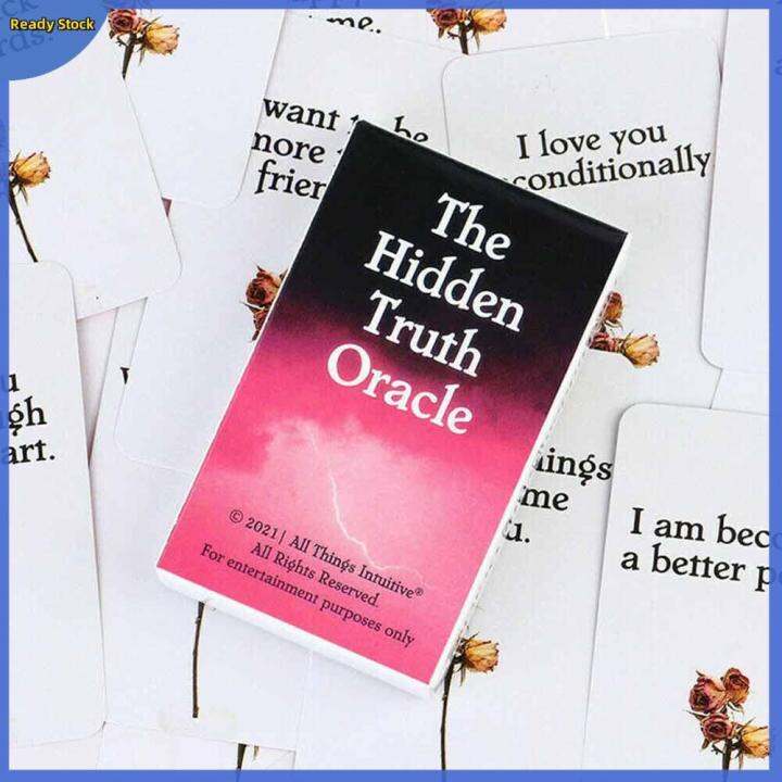 Elegantstunning The Hidden Truth Oracle Cards Deck And Beginners Party ...