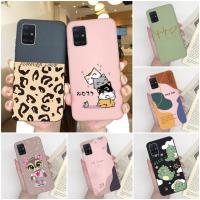 เคสแฟชั่น A51ลายไดโนเสาร์สุดน่ารักสำหรับ Samsung หลังซิลิโคนเคสสำหรับ Samsung Galaxy Samsung กาแล็คซี่ A51กันกระแทกกระเป๋าโทรศัพท์กันกระแทกกรอบกันชน