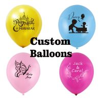 Custom balloons Printing Your Own Personalized LOGO Name Sticker advertising Birthday Party Foil Ballons for Customized Balloons