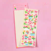 hedeguoji?1pcs Decorative Stickers Scrapbook Sticker Postcards Lable