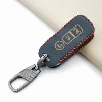 ✚ Durable Leather Remote Key Case Cover For Honda PCX 150 hybrid X-ADV SH125 Scoopy SH300 Forza 125 300 Motor Scooter 3 Button