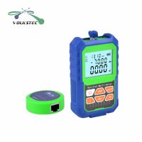 Mini Fiber Optic Power Meter MX7A -70~+3dBm with RJ45 Cable Tester LED Light