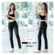 [Denim Jeans] กางเกงยีนส์เดนิม ยีนส์เท่ๆมีสไตน์ สีสนิม LVIS รุ่น LX70 กางเกงยีนส์เดฟ(เป้ากระดุม) กางเกงยีนส์ผู้หญิง เอวกลาง กางเกงขายาว ทรงสวย