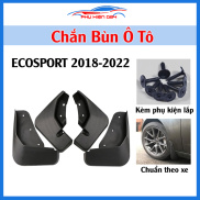 Bộ 4 tấm chắn bùn ô tô Ecosport 2018-2022 nhựa cao cấp