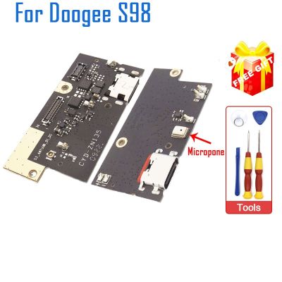 แผงวงจร DOOGEE USB S98ใหม่ดั้งเดิมสำหรับโทรศัพท์มือถือปลั๊กช่องเสียบชาร์จซ่อมท่าเรืออุปกรณ์ทดแทนสำหรับ S98 DOOGEE Pro