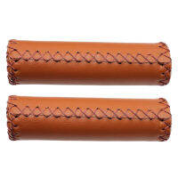 Part Bike Grip Non-slip Effect Retro Shock-absorbing Vintage Bicycle Bicycle Grips Cycling Grip สัมผัสที่ยอดเยี่ยม-Sediue