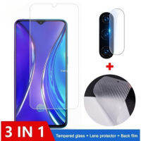 3-In-1 Realme 10 9i 8 7i 8i 7 Pro C35 C12 C17 C25 C25Y C25S 50i C21Y C3 6 6i 5S 5i 5 Narzo Prime Pro GT Master Edition 4G 5G ฟิล์มกันรอยหน้าจอกระจกนิรภัย9H