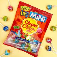 Chupa Chups MINI อมยิ้มจูปาจุ้ปส์ (15แท่ง) นำเข้าจากญี่ปุ่น