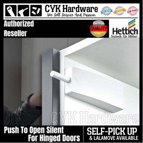 Hettich Push To Open Silent For Hinged Door With Electric Door Furniture Door Kitchen