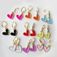 【CC】 Colors Gold Color Earrings for Hoop Wholesale Jewelry Accessory